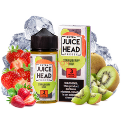 JUICE HEAD EXTRA FREEZE STRAWBERRY KIWI 100ML