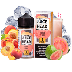 JUICE HEAD EXTRA FREEZE GUAVA PEACH 100ML