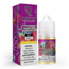 RUFPUF LIT STRAWBERRY RASPBERRY BLUEBERRY ICE 30ML
