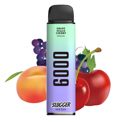 SLUGGER DISPOSABLE 6000 PUFFS – BLACK EDITION (RECHARGEABLE)