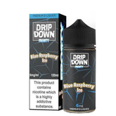 Drip Down E Liquids – Blue Raspberry Ice 100ml (3, 6 mg)