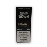 Drip Down E Liquids – Creamy Tobacco 60ml (3, 6, 12 mg)