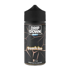 Drip Down E Liquids – Frosty Peach Ice 100ml (0, 3, 6 mg)