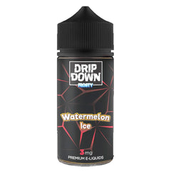 Drip Down E Liquids – Frosty Watermelon Ice 100ml (0, 3, 6 mg)