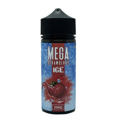 Mega E-Liquids – Strawberry Ice 60ml, 120ml (3, 6, 12, 18 mg)