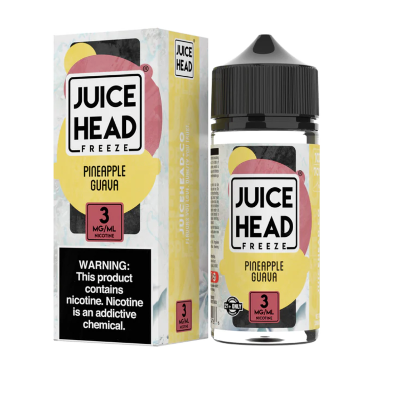 JUICE HEAD FREEZE PINEAPPLE GUAVA 100ML