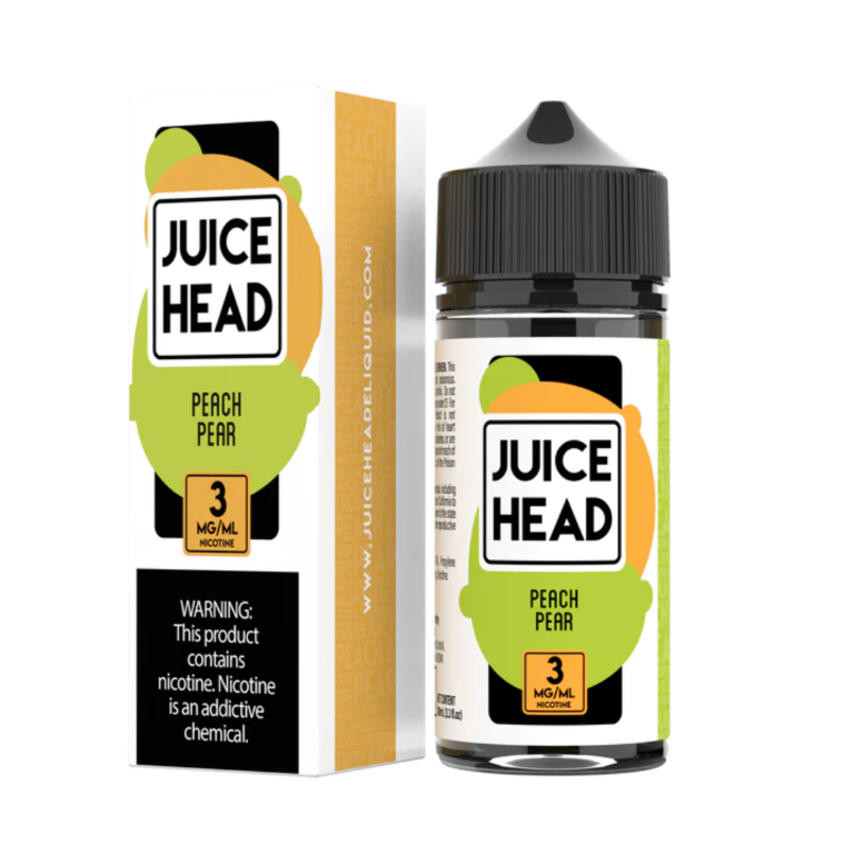 JUICE HEAD PEACH PEAR 100ML