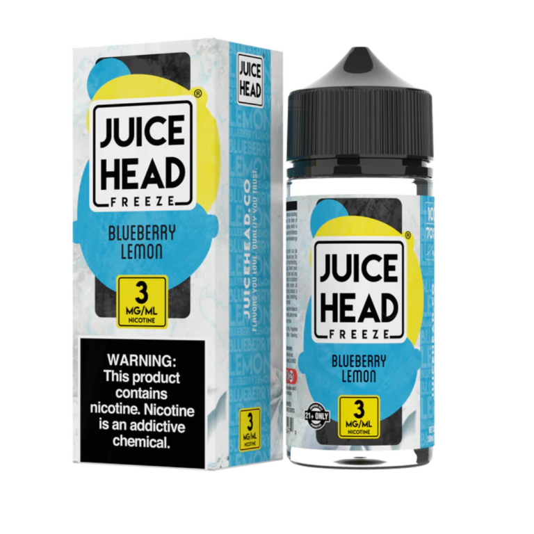 JUICE HEAD FREEZE BLUEBERRY LEMON 100ML