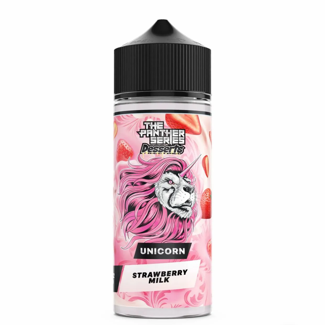 PANTHER STRAWBERRY MILK 120ML