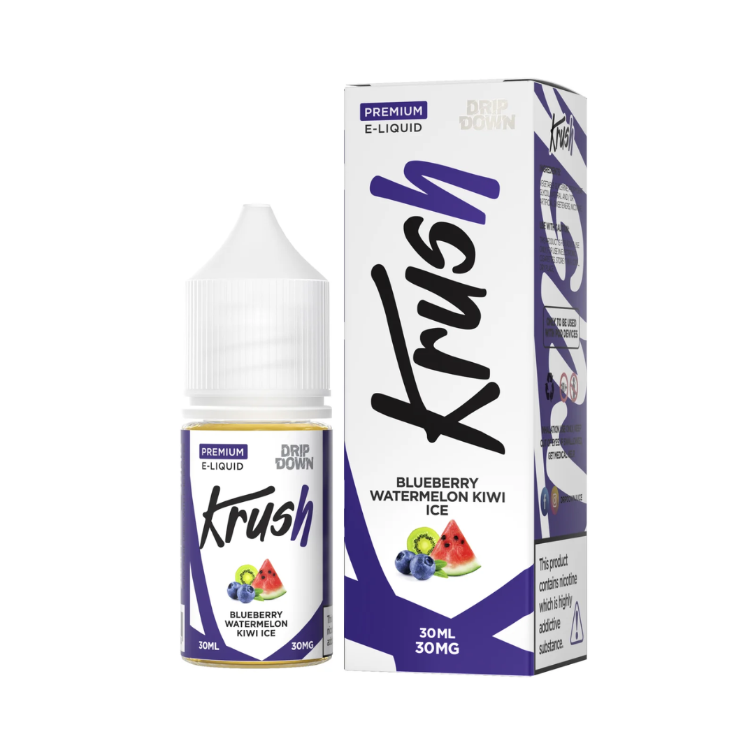 DRIP DOWN KRUSH SERIES BLUEBERRY WATERMELON KIWI ICE 30ML
