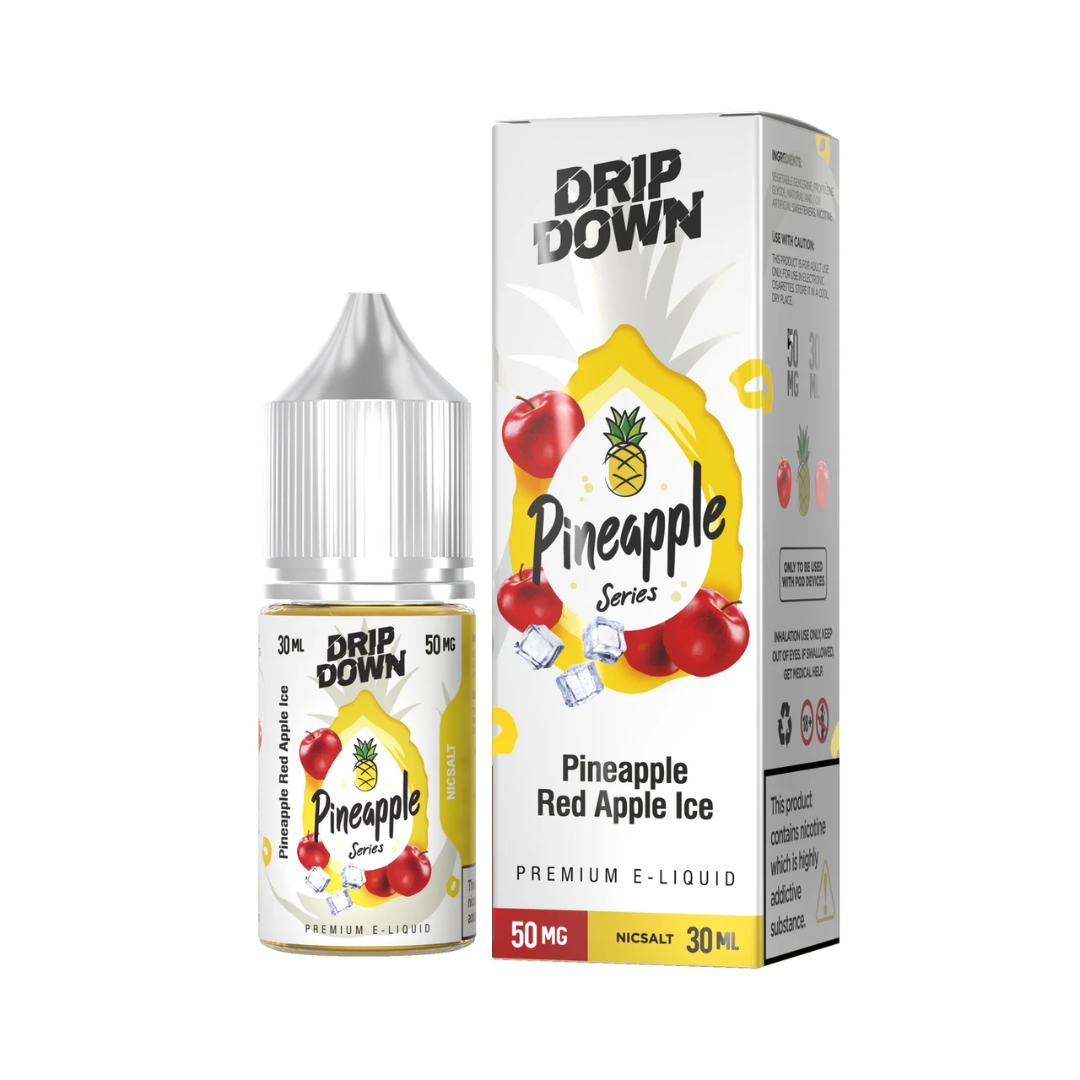 DRIP DOWN PINEAPPLE SERIES – PINEAPPLE RED APPLE ICE 30ML