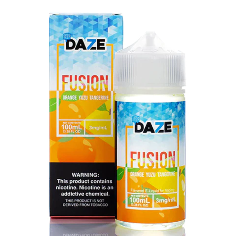 DAZE FUSION ORANGE YUZU TANGERINE ICED 100ML
