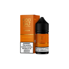 POD SALT ORIGIN VIRGINIA GOLD 30ML
