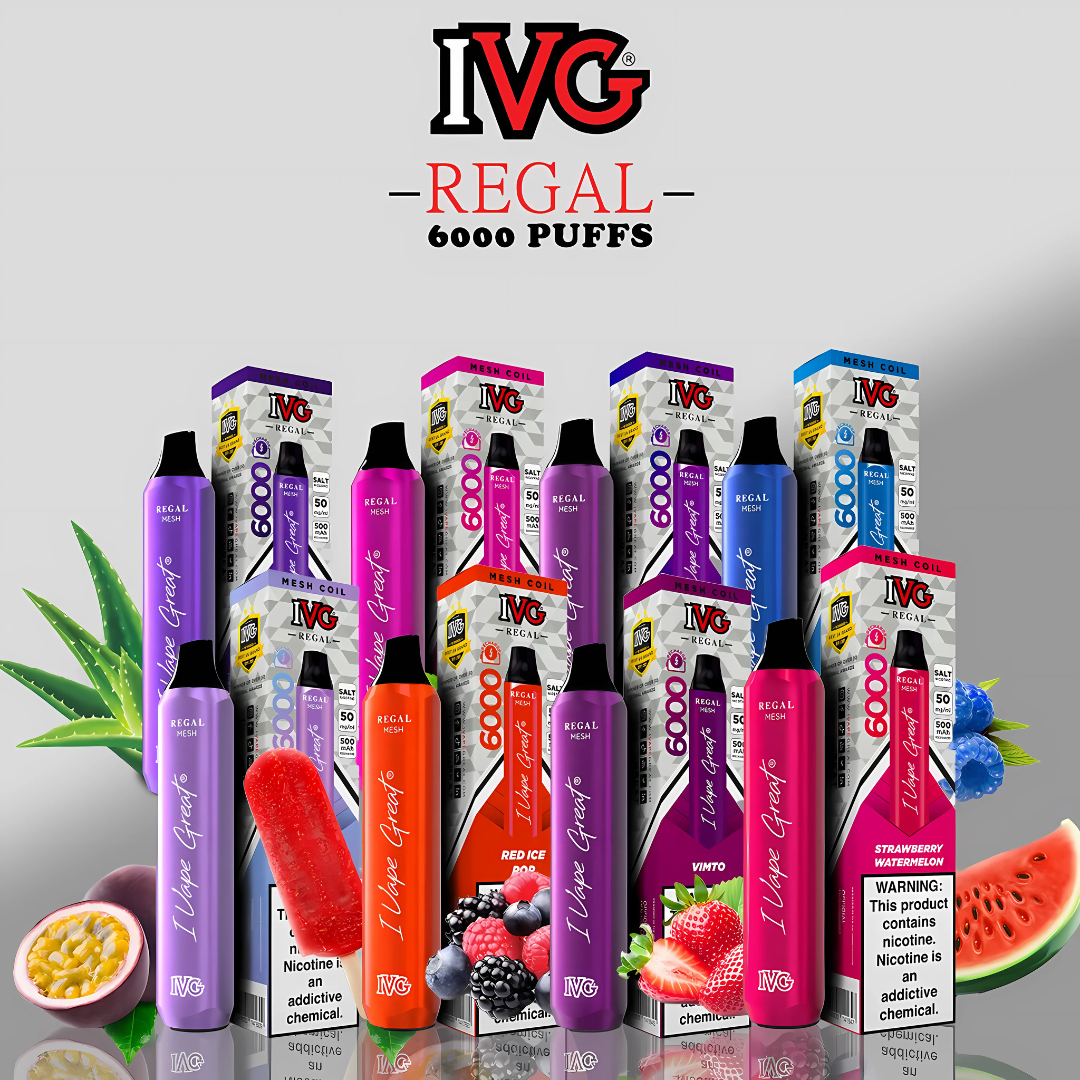 IVG REGAL 6000 PUFFS