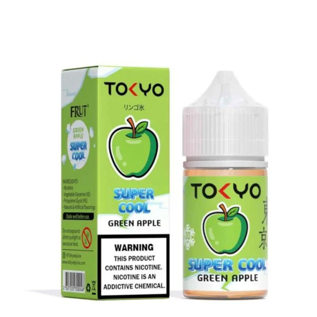 TOKYO SUPER COOL GREEN APPLE 30ML