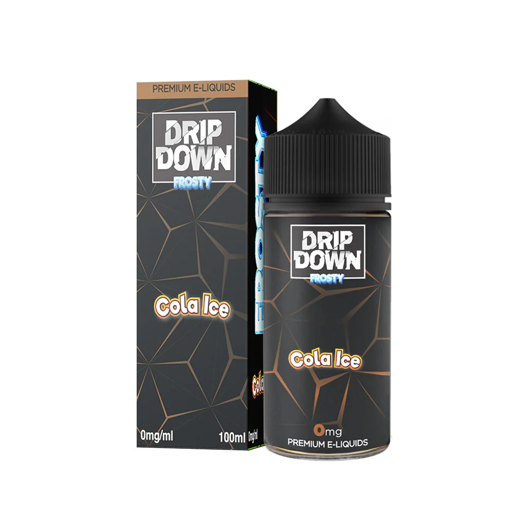 Drip Down E Liquids – Frosty Cola Ice 100ml (0, 3, 6 mg)