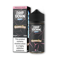 Drip Down E Liquids – Frosty Guava Ice 100ml (3, 6, mg)