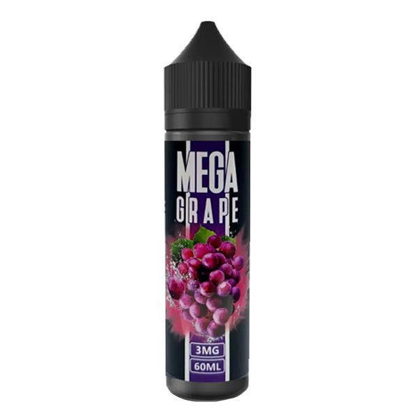 Mega E-Liquids – Grape 60ml (3, 6, 12, 18 mg)