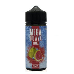 Mega E-Liquids – Guava Ice 60ml, 120ml (3, 6, 12, 18 mg)