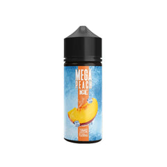 Mega E-Liquids – Peach Ice 60ml, 120ml (3, 6, 12, 18 mg)
