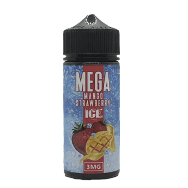 Mega E-Liquids – Mango Strawberry Ice 60ml, 120ml (3, 6 mg)
